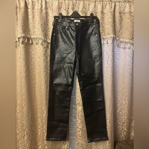 Wrangler Black Walker Women's High Rise Slim Pants - Size 28